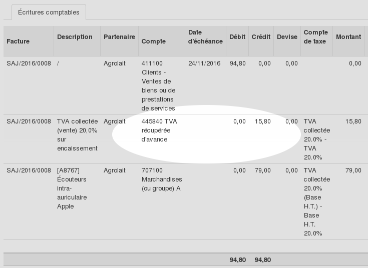 TVA sur encaissement dans Odoo : comment automatiser ?